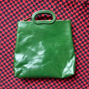 Clare V. Marcelle Backpack in Kelly Green